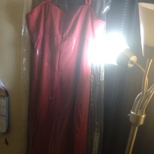 Two bridesmaid dresses